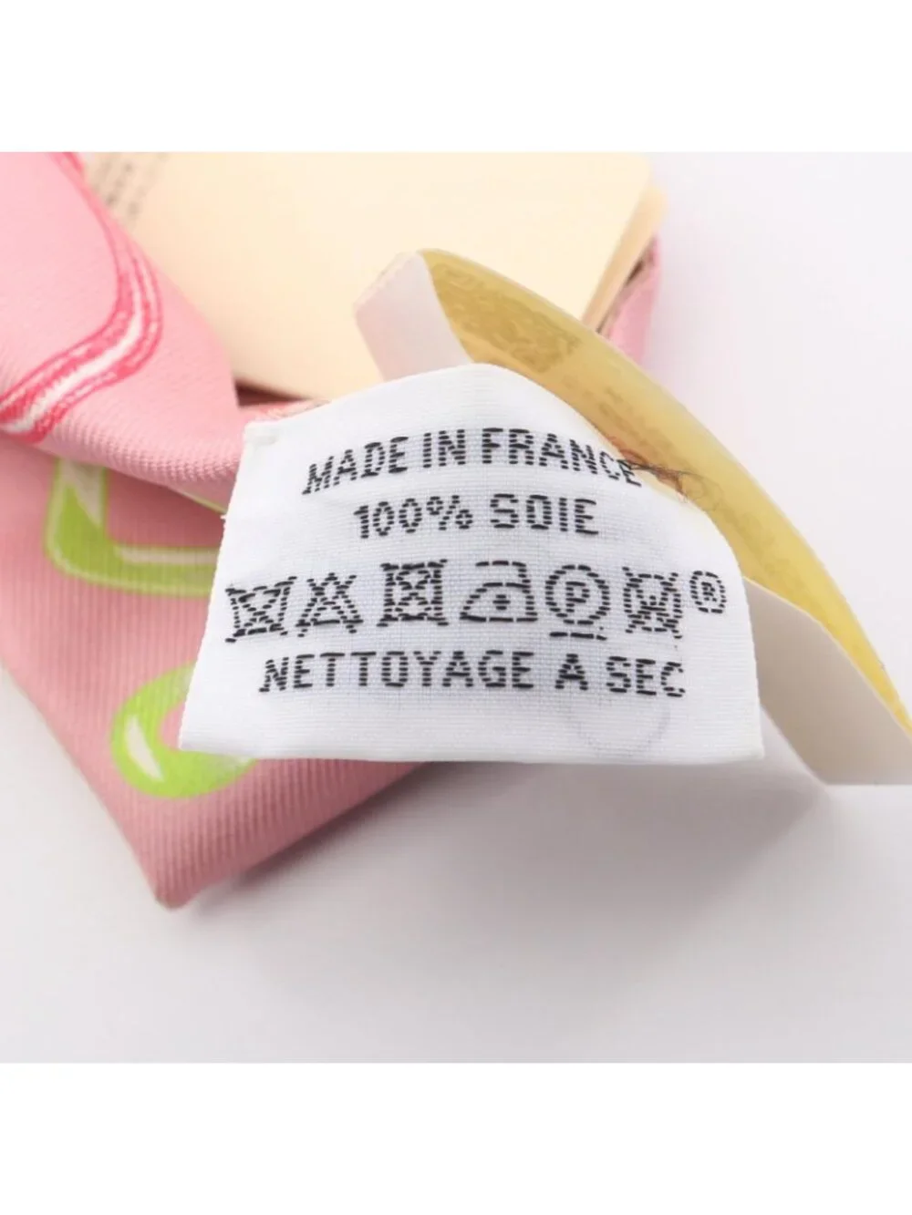Hermes Scarf Twilly Re Boucles Ribbon Silk